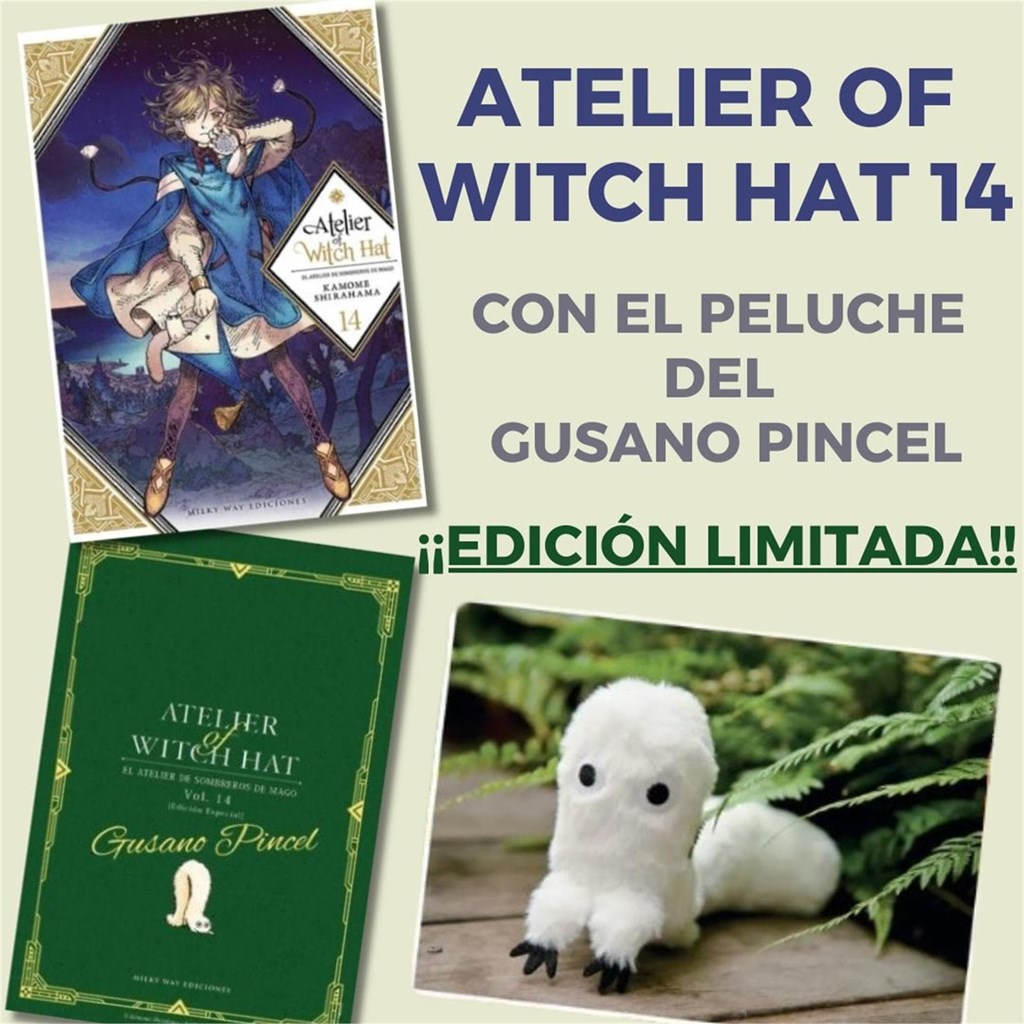Foto 1 Atelier of Witch Hat 14 - Edición especial limitada + peluche