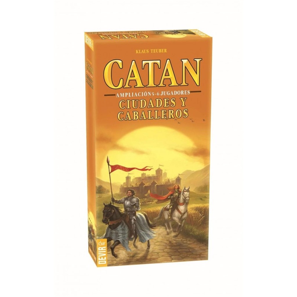 Foto 1 Catan ampliaciones 5-6 jugadores ciudades y caballeros