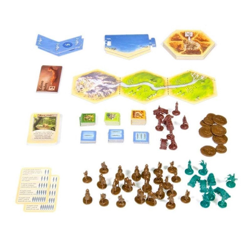 Foto 2 Catan ampliaciones 5-6 jugadores mercaderes y bárbaros