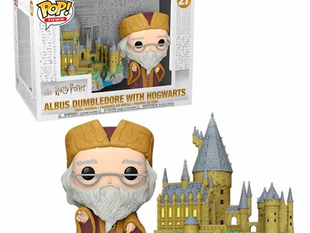 Figura POP Albus Dumbledore with Hogwarts. Harry Potter. 27