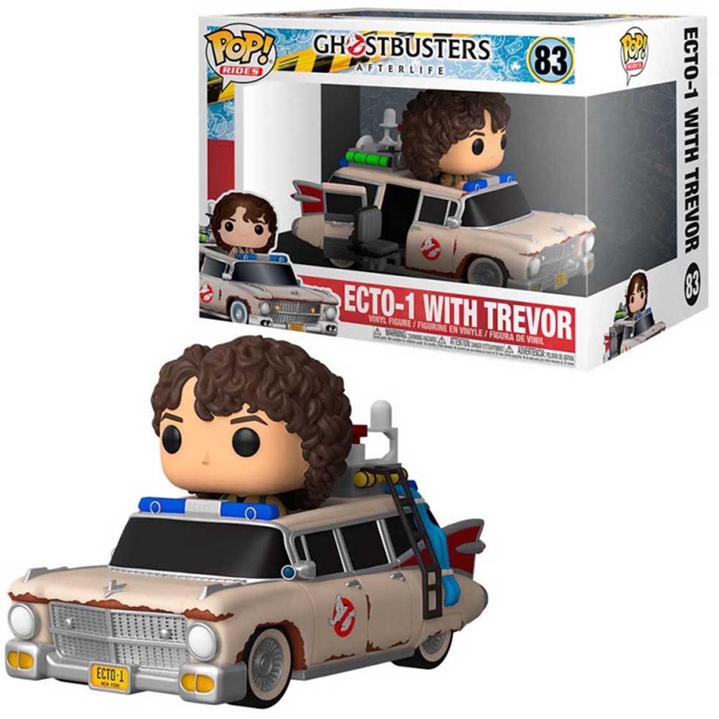 Foto 1 Figura POP ECTO-1 with Trevor. Ghostbusters Afterlife. 83