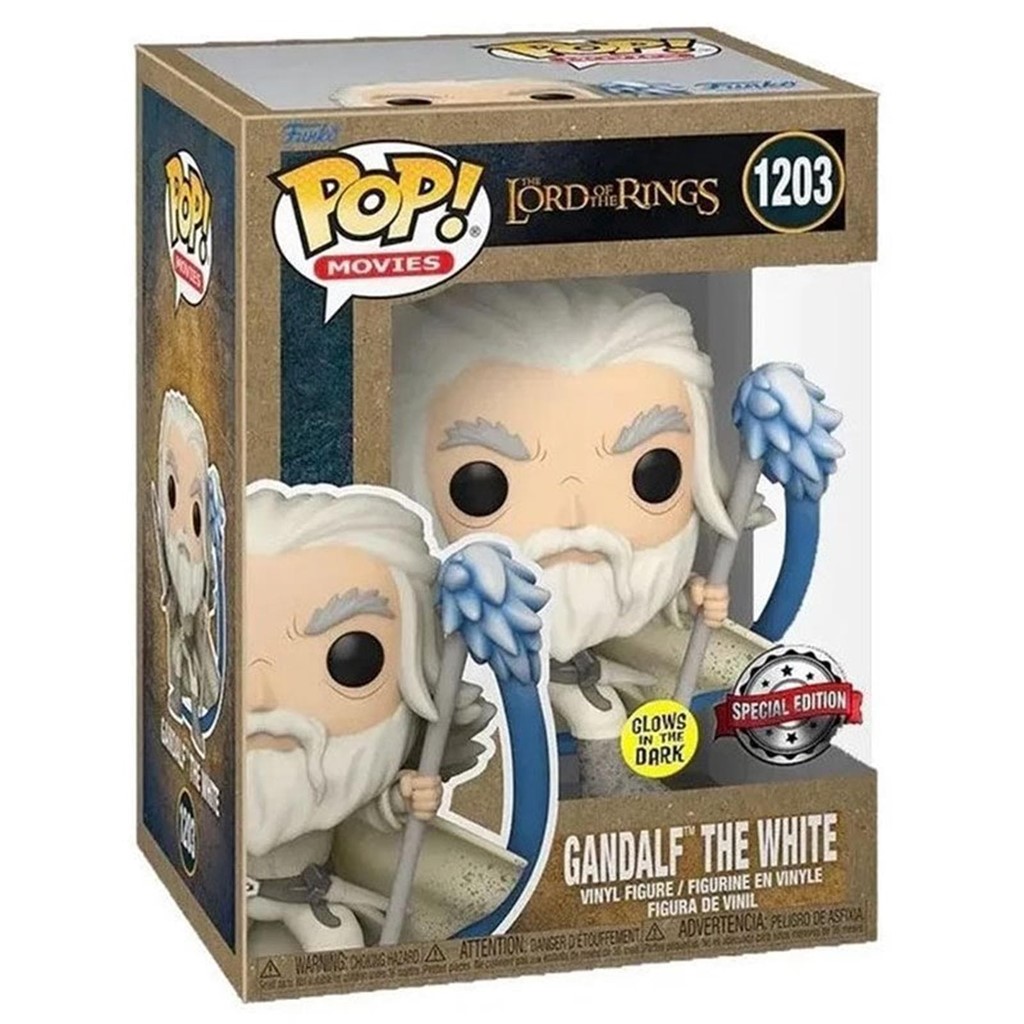 Foto 2 Figura POP El Señor de los Anillos Gandalf The White Exclusive. 1203 (Caja dañada)