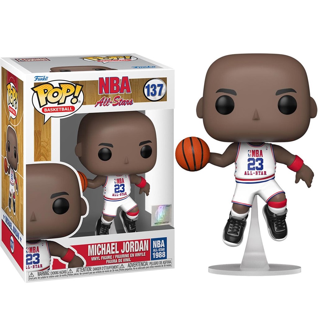 Foto 2 Figura POP NBA All Stars Michael Jordan 1988. 137 (Caja deteriorada)