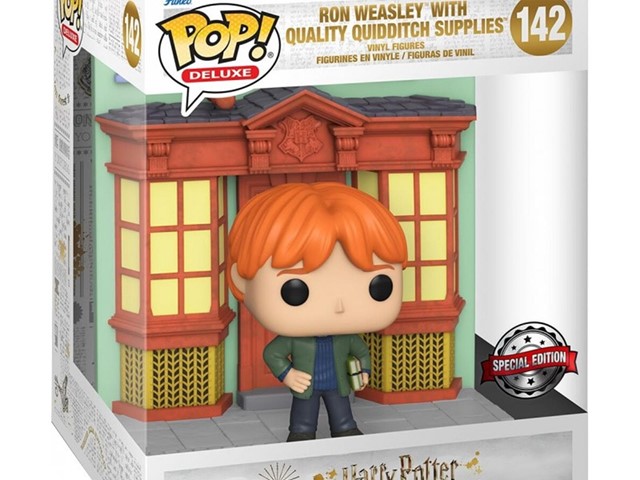 Figura POP Ron Weasley with quality quidditch supplies. Harry Potter. 142