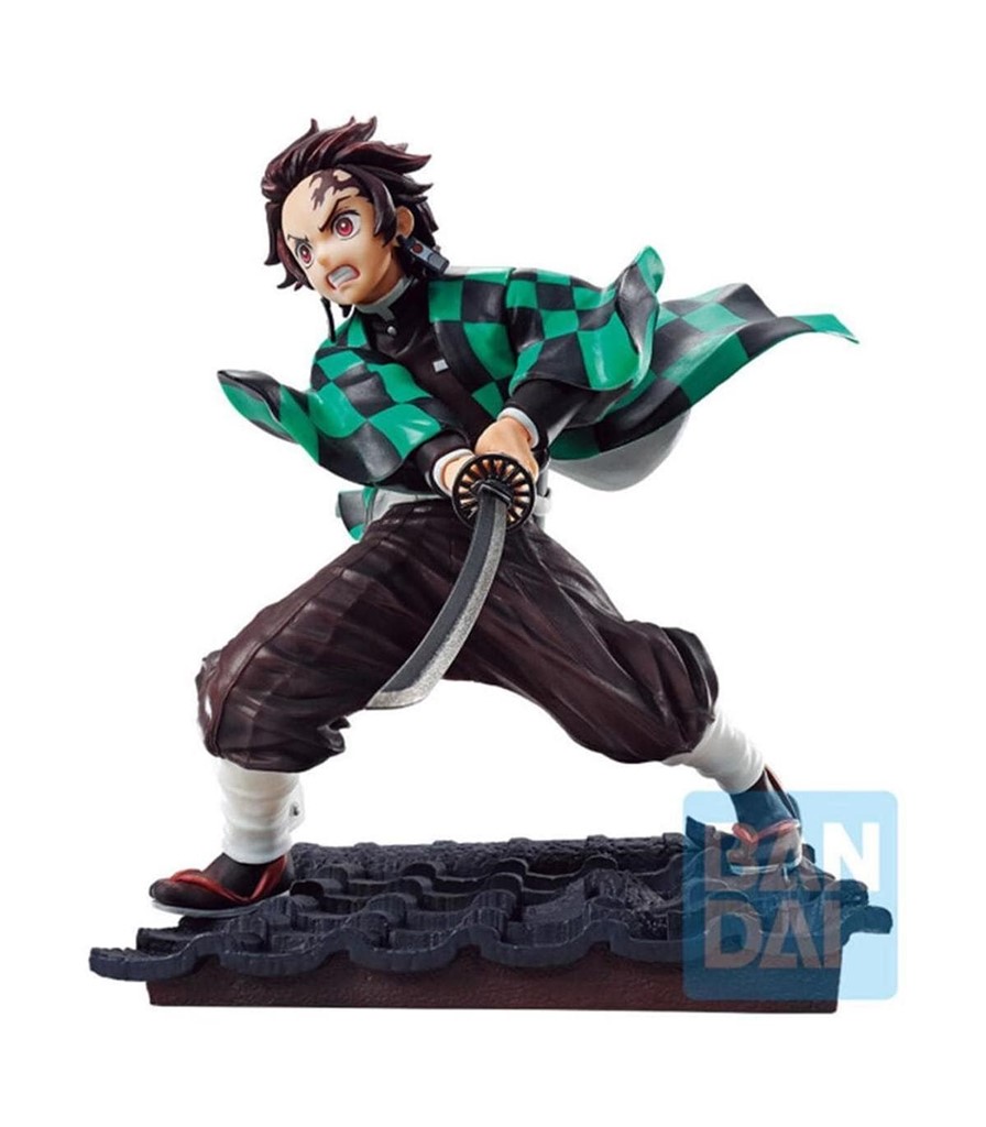 Foto 1 Figura Tanjiro Kamado Ichibansho Figure Kimetsu no yaiba demon slayer Guardianes de la noche 14 cm