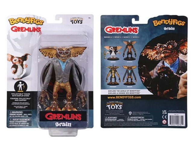 Figura the noble collection bendyfigs gremlins brain