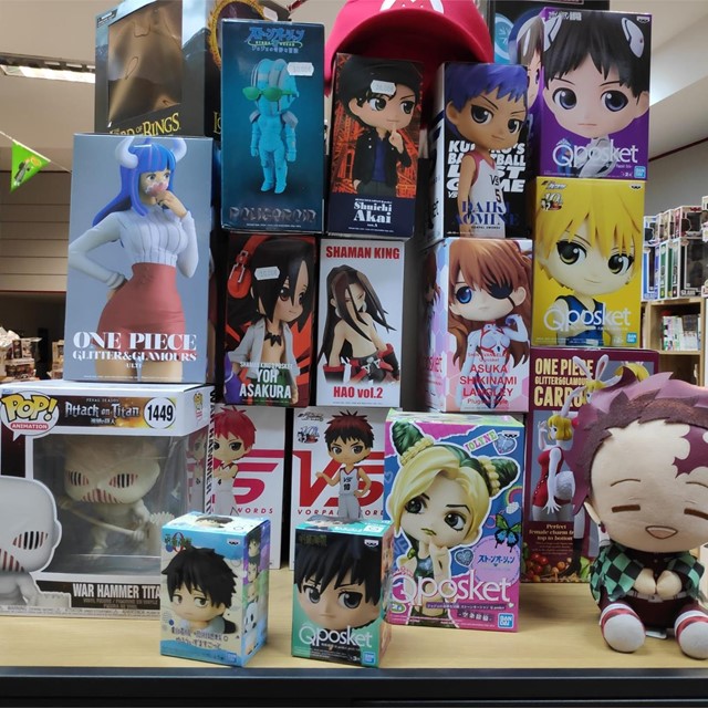 Figuras de anime, manga y todo tipo de personajes