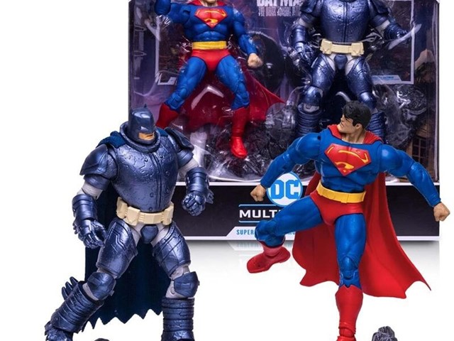 Figuras McFarlane Multipack DC Superman vs Batman - Dark Knight Returns