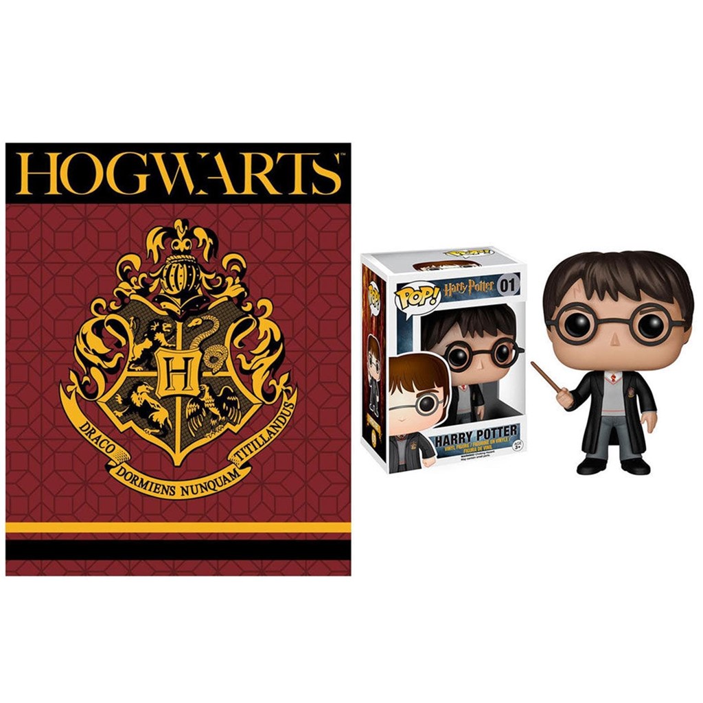 Foto 1 Funko Harry Potter Harry Potter 01 + manta Hogwarts 120x150cm