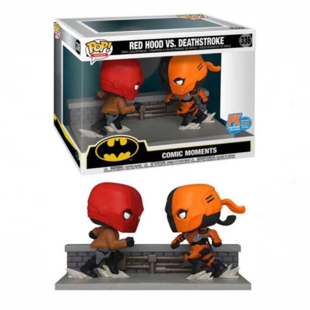 Foto 1 Funko POP Heroes DC Batman Comic moments Red hood vs. Deathstroke 336