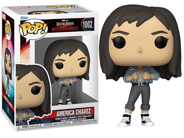 Funko POP Marvel Doctor Strange in the multiverse of madness America Chavez 1002