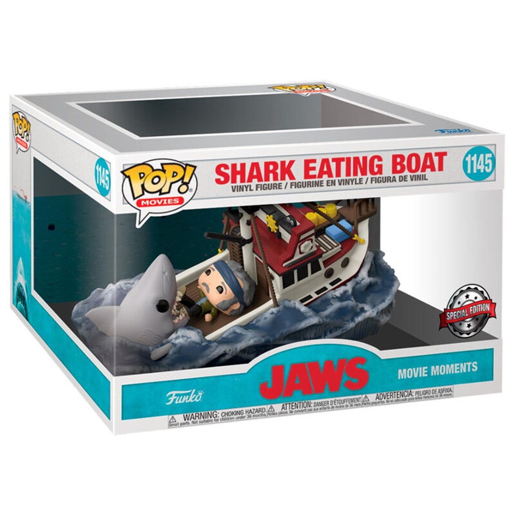 Foto 1 Funko POP Movies Jaws Shark Eating Boat 1145