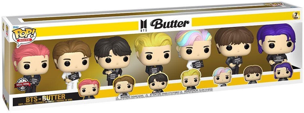 Foto 1 Funko POP Rocks BTS Butter 7 pack Special Edition 