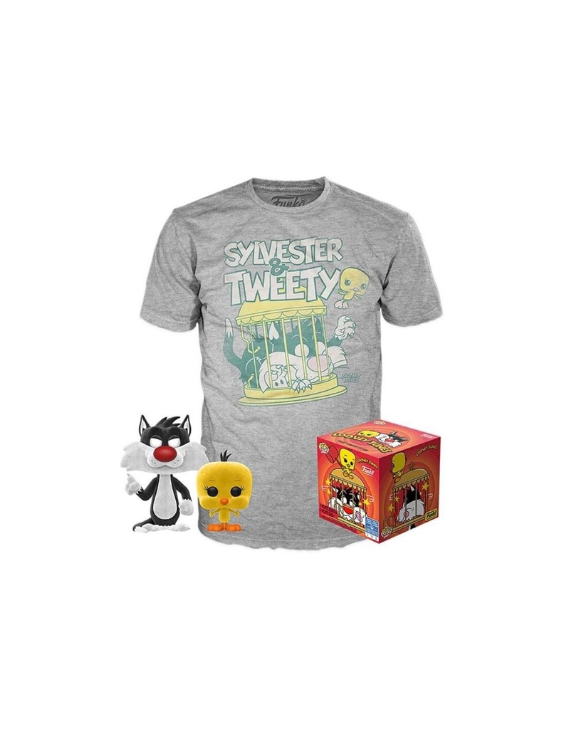 Foto 1 Funko POP Tees Looney Tunes Sylverster and Tweety 