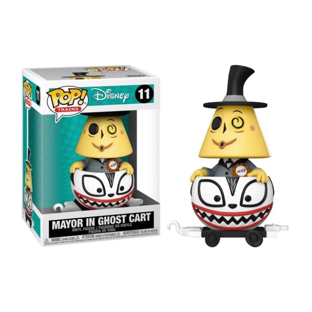 Foto 1 Funko POP Trains Disney Nightmare before Christmas Mayor in Ghost cart 11