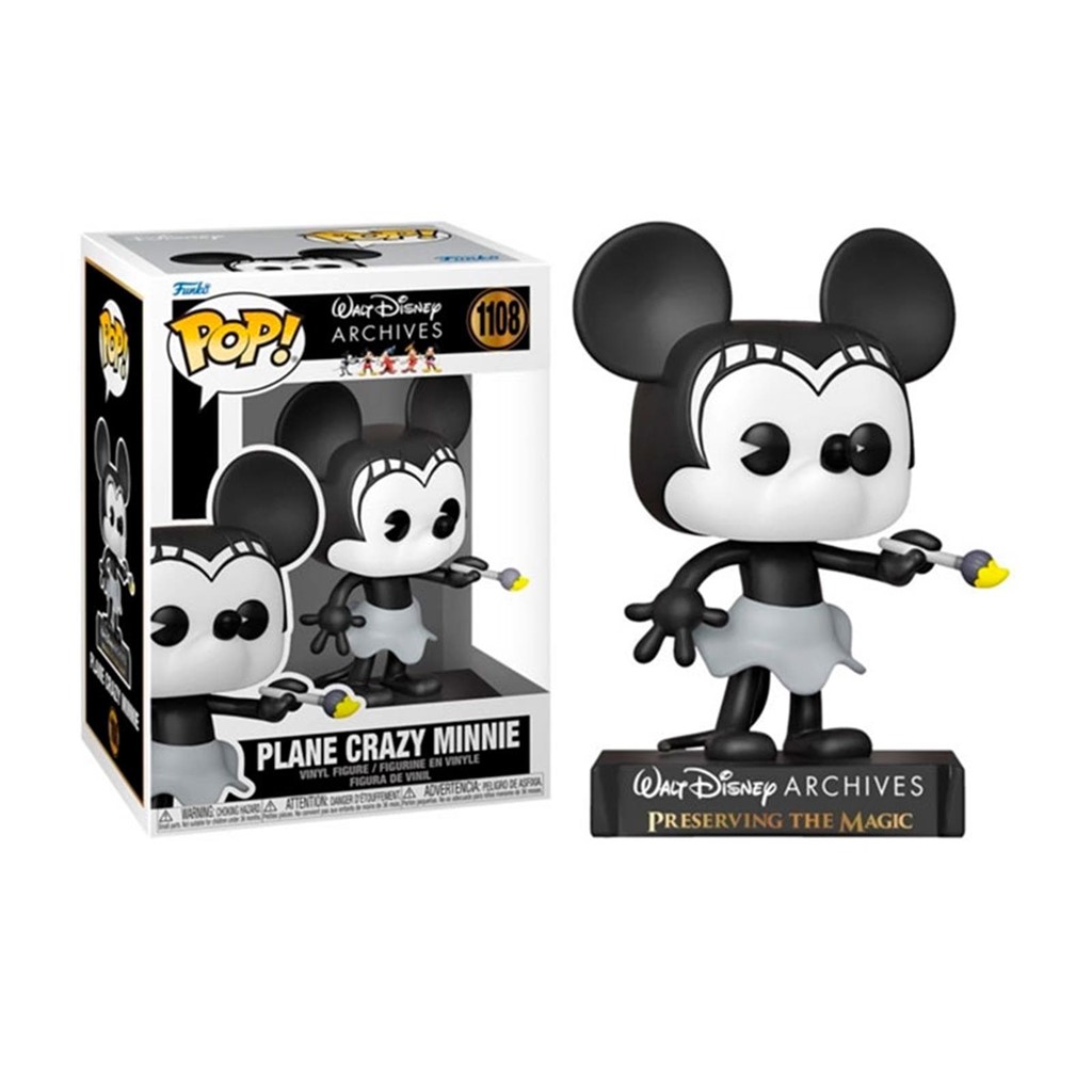 Foto 1 Funko POP Walt Disney ARCHIVES Plane Crazy Minnie 1108