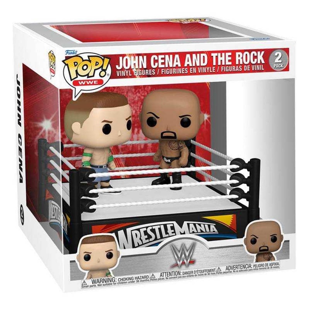 Foto 1 Funko POP WWE John Cena and The Rock 2 pack