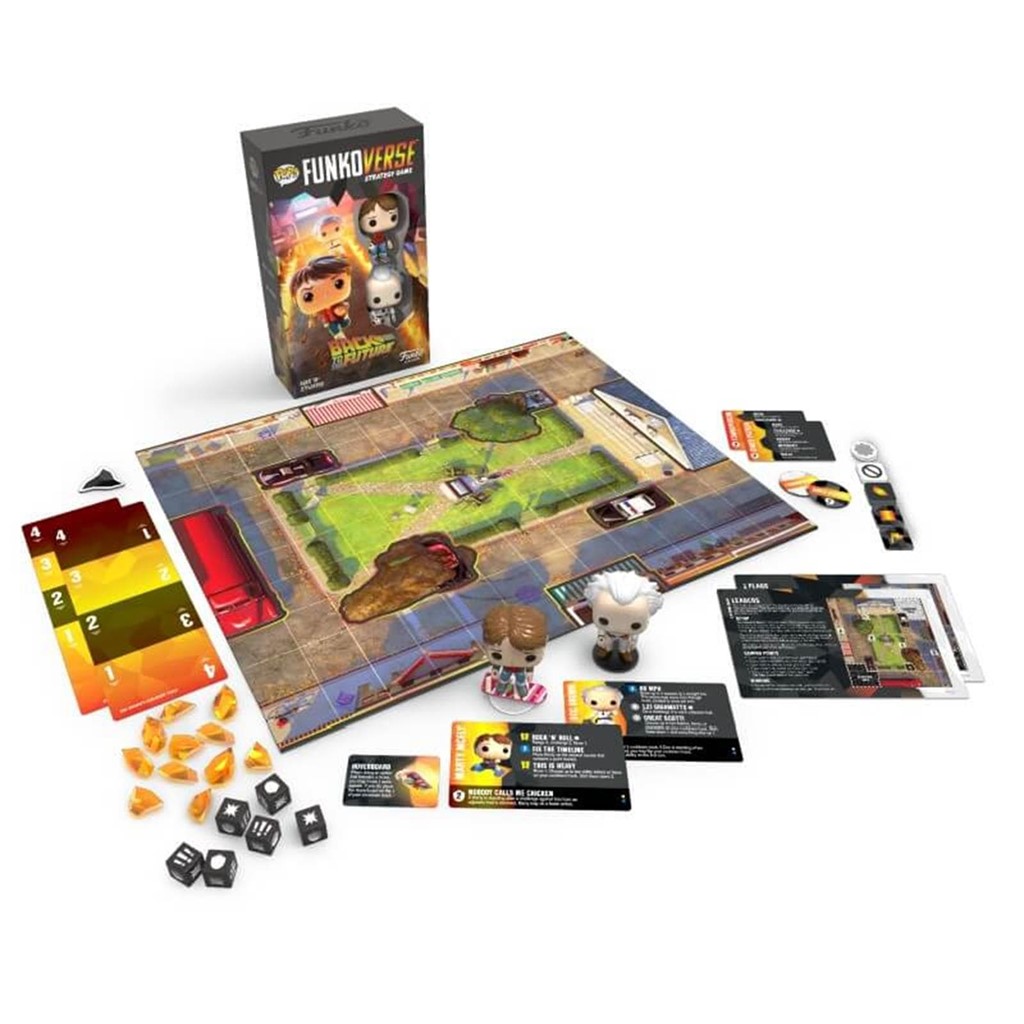 Foto 1 Funkoverse juego de estrategia de regreso al futuro