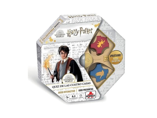 Harry Potter, quiz de las cuatro casas, juego interactivo