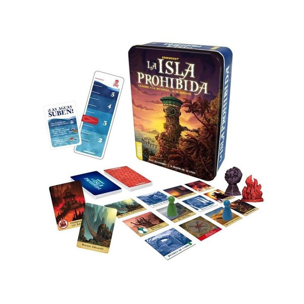 Foto 1 La isla prohibida (juego de mesa)