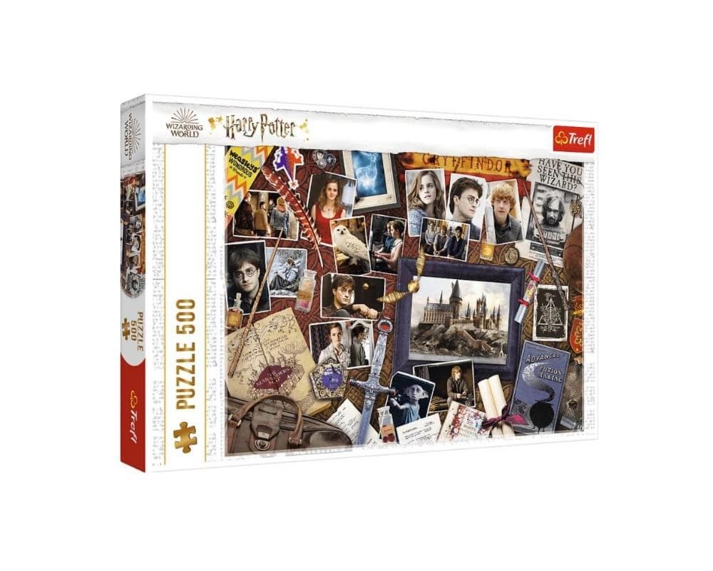 Foto 1 Puzzle Trefl Harry Potter Recuerdos de Hogwarts de 500 piezas