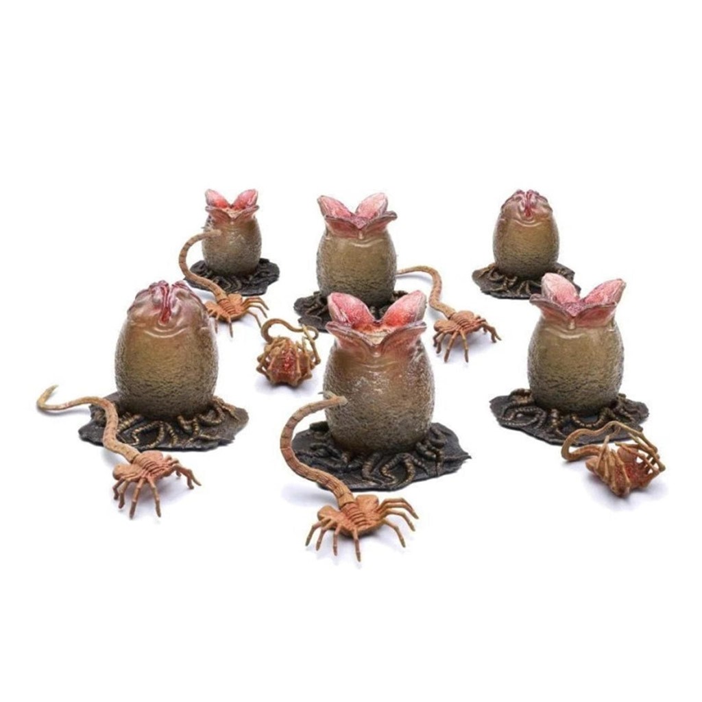 Foto 1 SET 6 FIGURAS OVOMORFOS Y FACEHUGGERS ALIEN